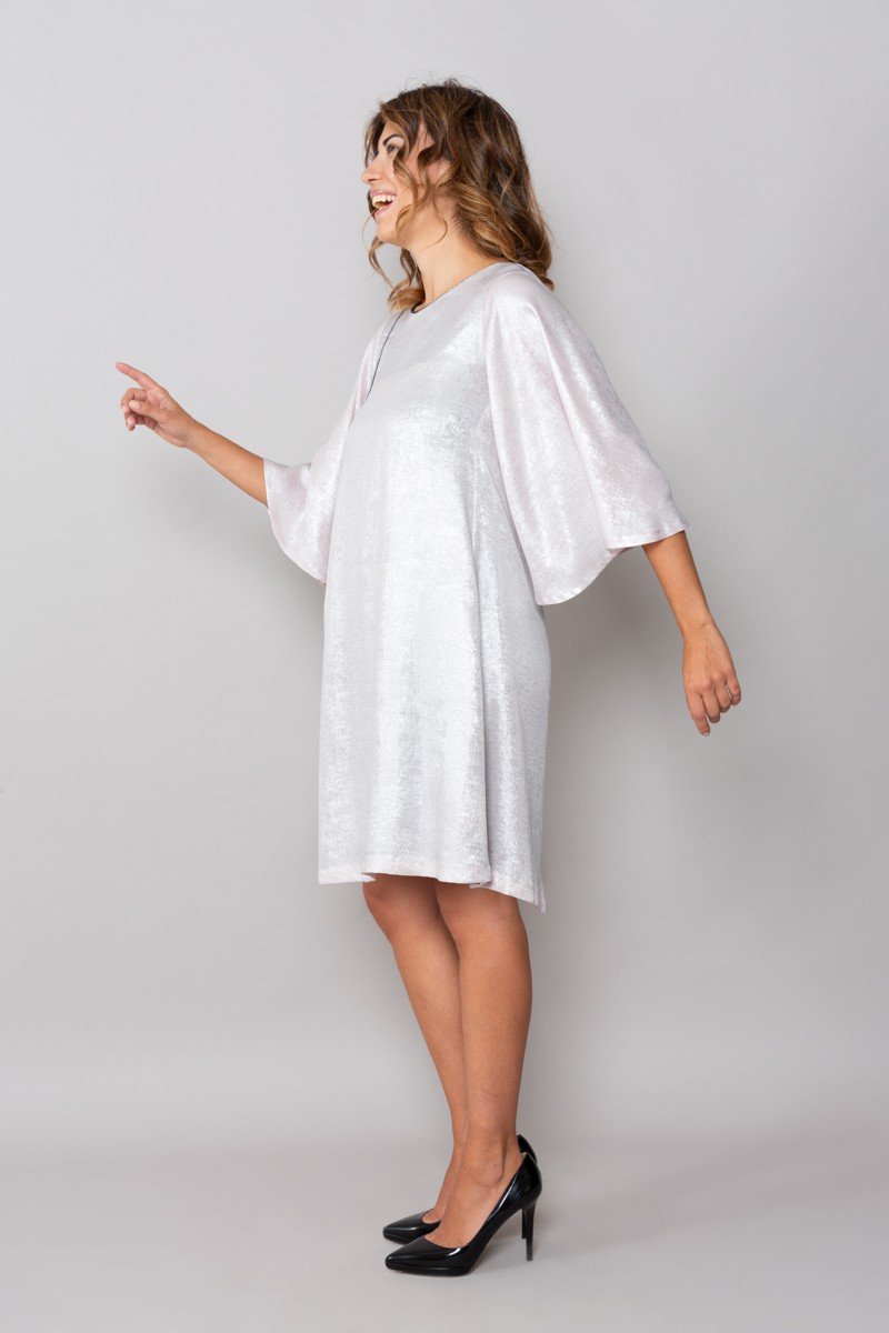 Abito Amsterdam Lurex Cipria