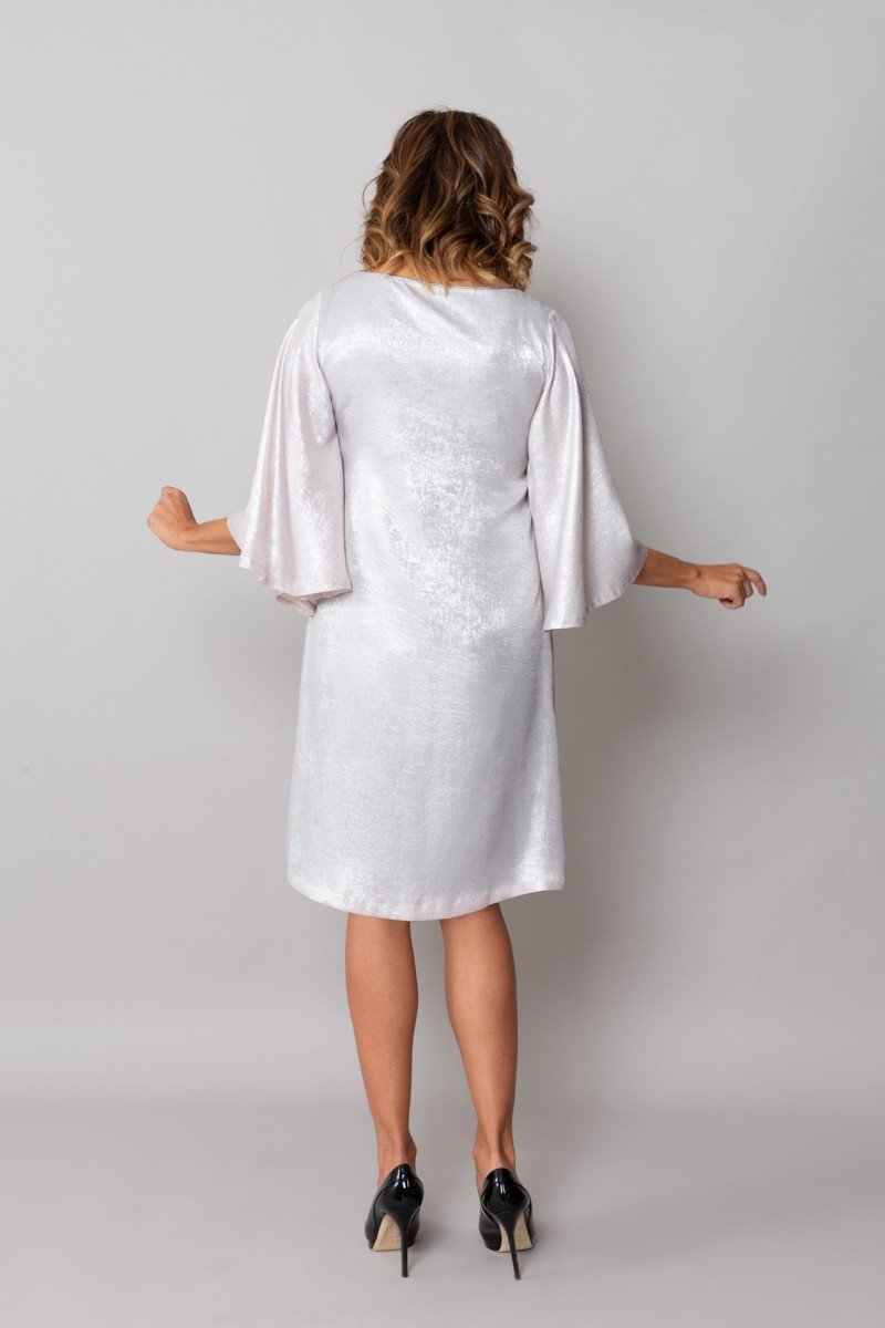 Abito Amsterdam Lurex Cipria