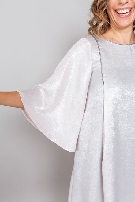 Abito Amsterdam Lurex Cipria