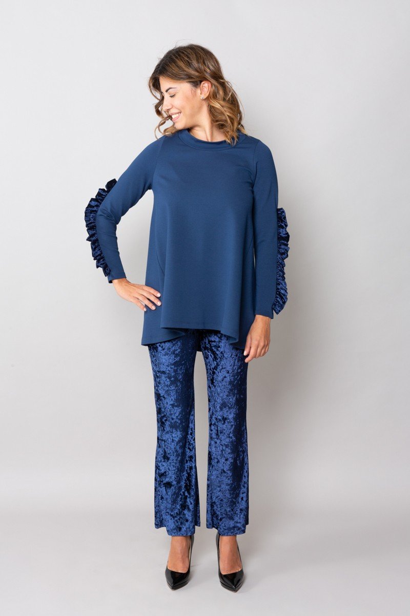 Seoul Top in Blue