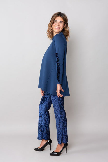 Seoul Top in Blue