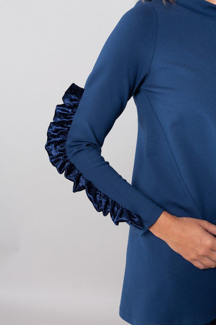 Seoul Top in Blue