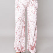 Firenze Trousers in Powder Pink Velvet with Baschina Waistband