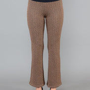 Panta Milano fantasia lurex con baschina