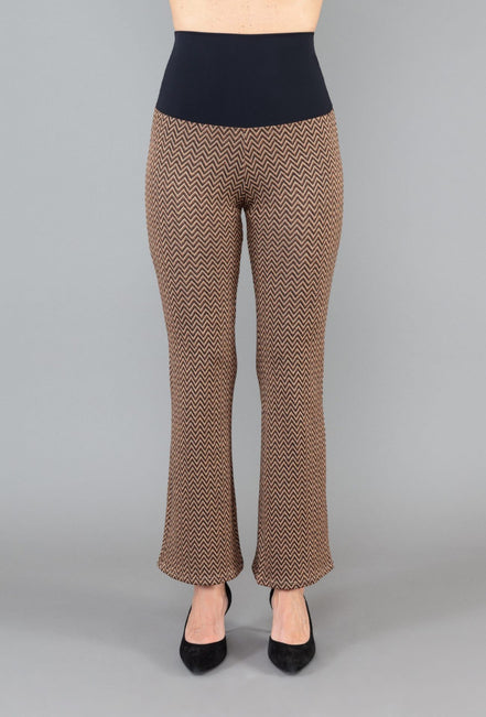 Panta Milano fantasia lurex con baschina
