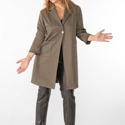 Giacca Procida Jacquard marrone