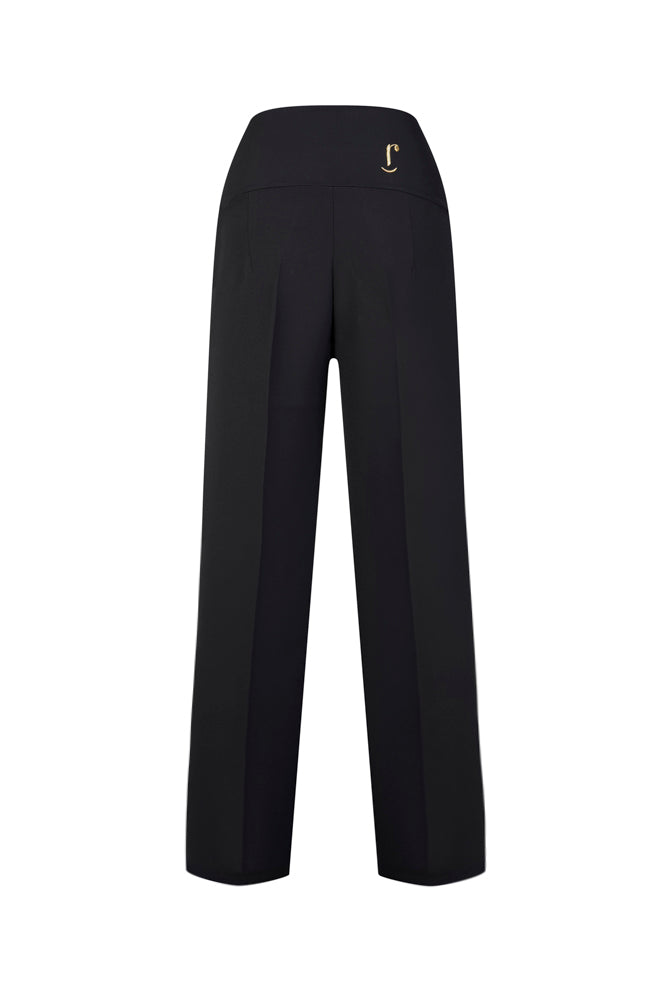 Panta Firenze crepe cady nero