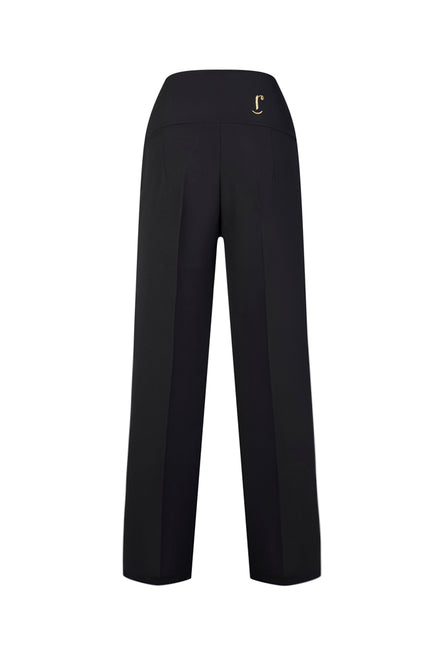 Panta Firenze crepe cady nero