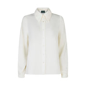 Camicia London techno satin avorio