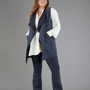 Camicia NY techno satin avorio