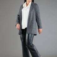 Berlin Jacket in Grey Prince of Wales Check