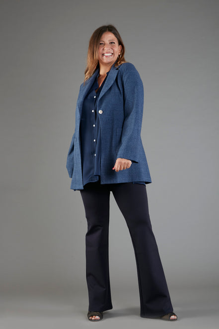 Berlin Blazer in Blue Prince of Wales Check