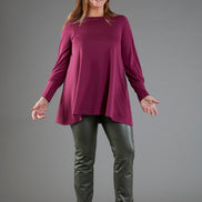 Maglia Greta ciclamino