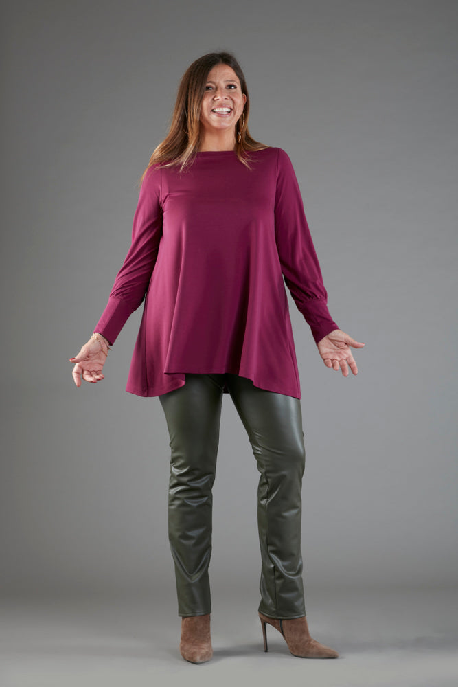 Maglia Greta ciclamino