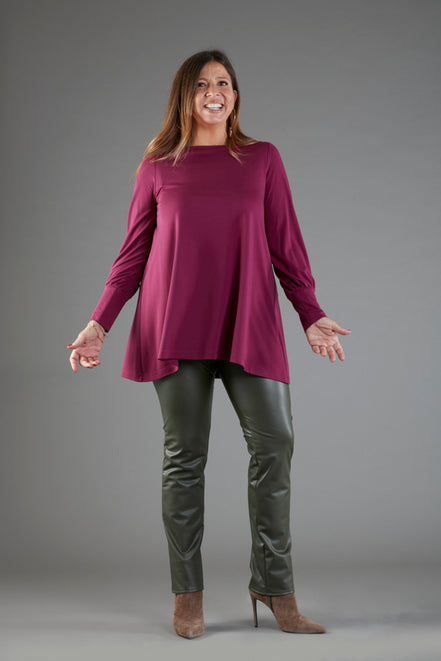 Maglia Greta ciclamino