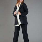 Camicia Milano techno satin avorio