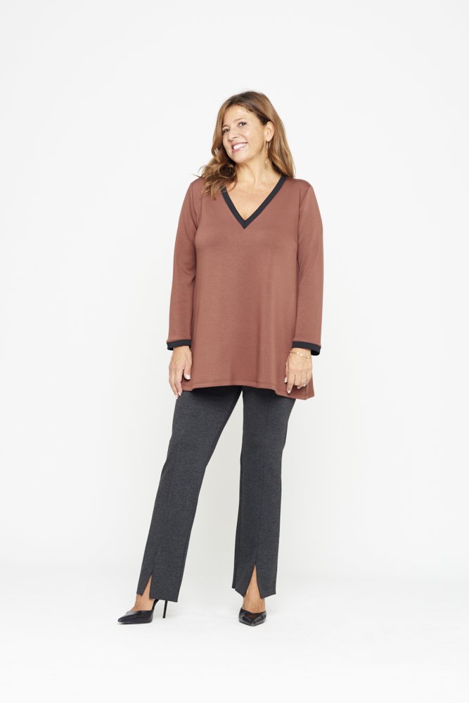 Maglia Istanbul cacao nero
