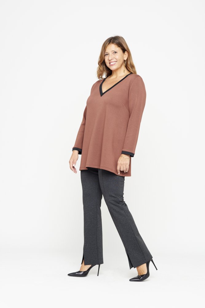 Maglia Istanbul cacao nero