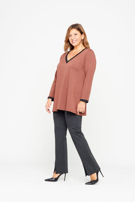 Maglia Istanbul cacao nero