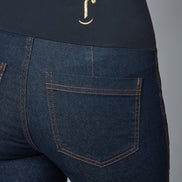 Jeans skinny lavati con baschina