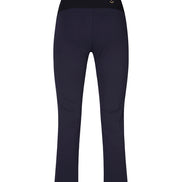 Panta Audrey punto milano cotone navy
