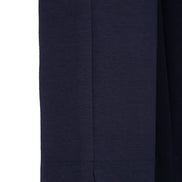 Panta Audrey punto milano cotone navy