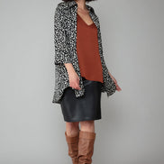 Paros Top in Cinnamon
