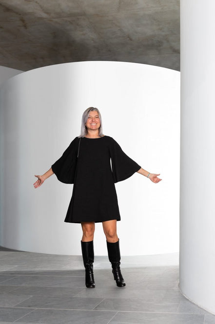 Abito Amsterdam Nero Lurex