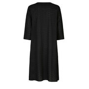 Bali Dress in Black Broderie Anglaise
