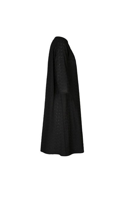 Bali Dress in Black Broderie Anglaise