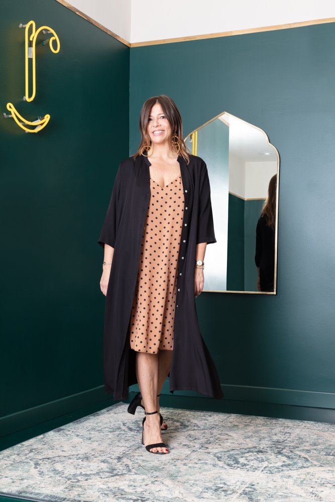 Ischia Dress in Black