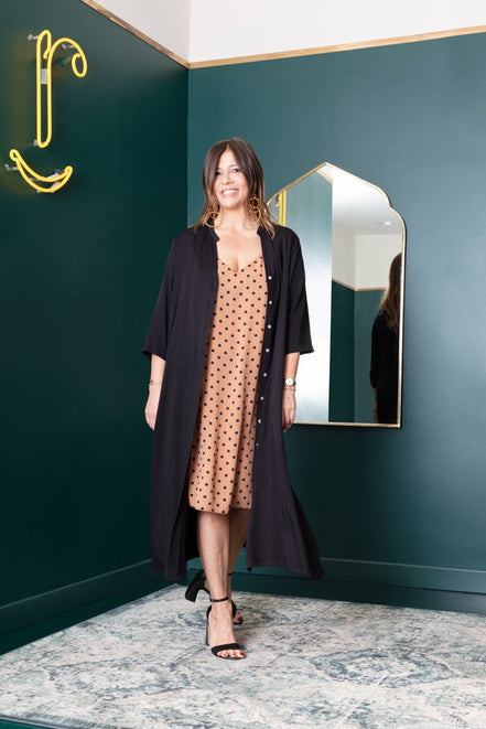 Ischia Dress in Black