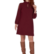 Abito Lara burgundy