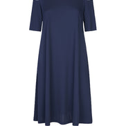 Abito Lea fluido navy