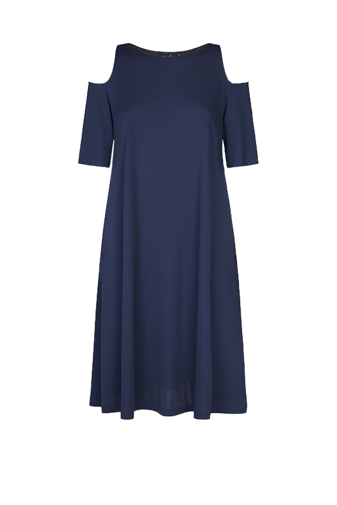 Abito Lea fluido navy