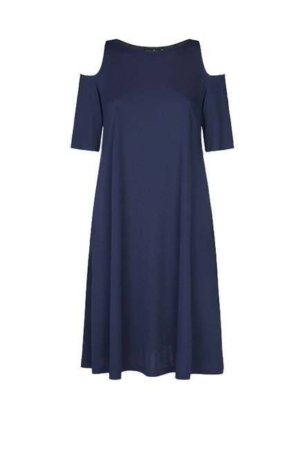 Abito Lea fluido navy