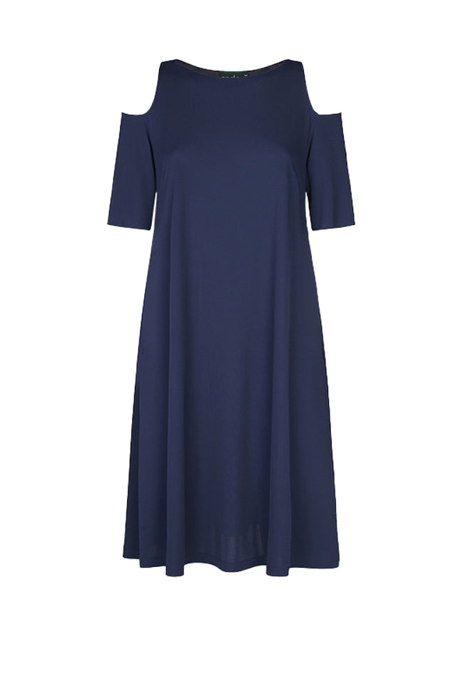Abito Lea fluido navy