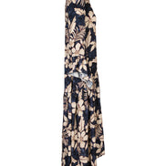 Abito Saint Tropez fantasia fiori blu vino