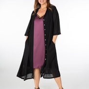 Abito Lace Nina prune