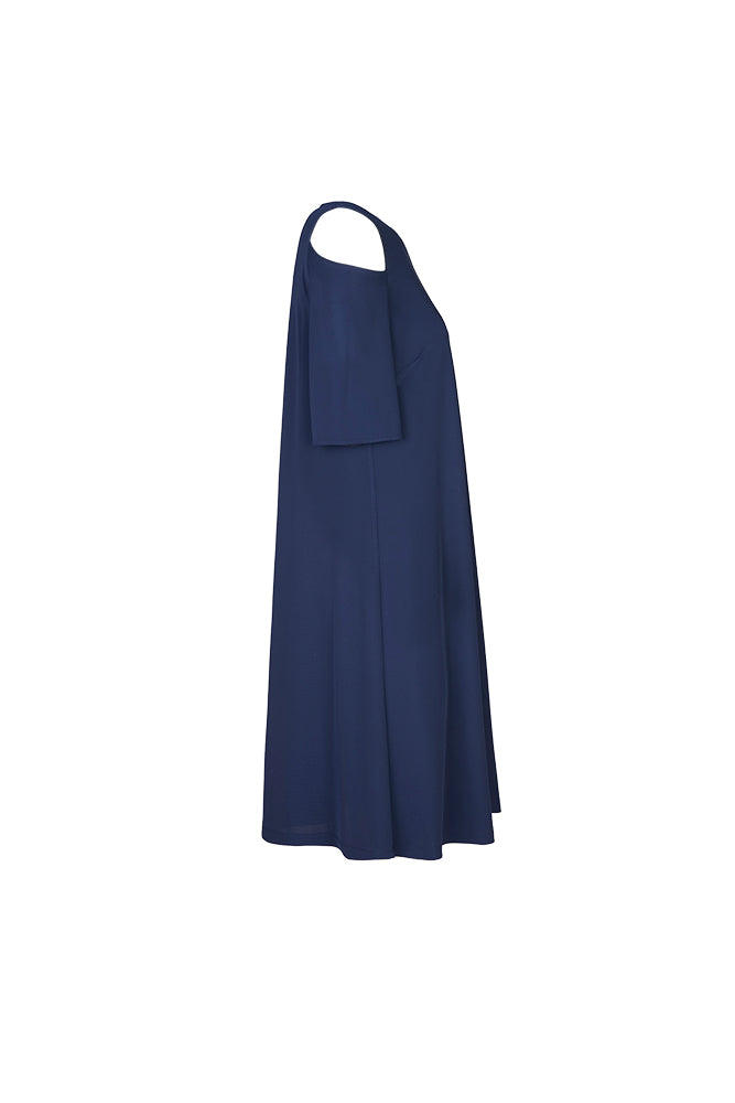 Abito Lea fluido navy