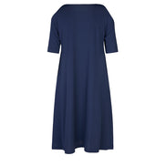Abito Lea fluido navy