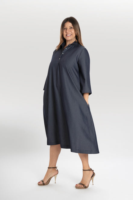 Abito Panarea raso jeans