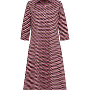 Panarea Dress in Pink Jacquard