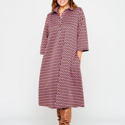 Panarea Dress in Pink Jacquard