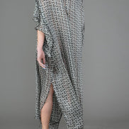 Ponza Dress in Printed Voile