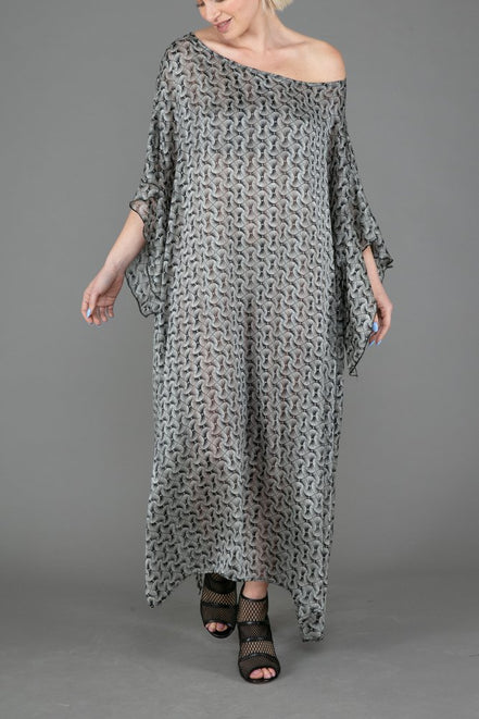Ponza Dress in Printed Voile