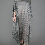 Ponza Dress in Printed Voile