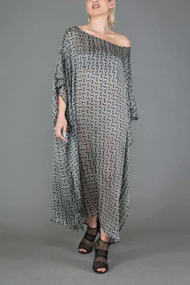 Ponza Dress in Printed Voile