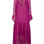 Abito Romantic Saint Tropez voile ciclamino