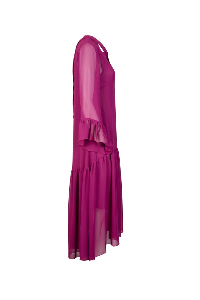 Abito Romantic Saint Tropez voile ciclamino